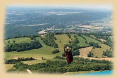 Parapente au Mont Poupet